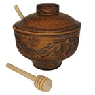 69-229/1М1 Емкость для меда (Вьюнок)  0,4 л. ; высота - 11см, ширина - 11см, длина - 11см (2) (2) (2) 69-229/1М