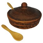 69-136С2 Емкость для специй (Колос) 0,25 л. ; высота - 8см, ширина - 12см, длина - 12см (2) (2) 69-136С