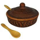 69-036С2 Емкость для специй №1 (Гладь) 0,25 л. ; высота - 8см, ширина - 12см, длина - 12см (2) (2) 69-036С