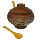 69-332/1С1 Емкость для специй №2 (Орнамент) 0,6 л. ; высота - 14см, ширина - 14см, длина - 14см (2) (2) 69-332/1С