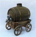 арт.0805 Бочка на телеге "Лепка" 2,5л. 0805