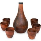 59-777 Винный набор: бутыль, 6 стопок; высота - 19см, ширина - 15см, длина - 10см BL_59-777