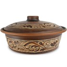 59-873 Блюдо для запекания "Ангоб" 1,6л; высота - 11см, ширина - 22см, длина - 22см BL_59-873