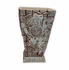 арт.17-086 Цветочный горшок "Старинные часы" V=19л. 17-086