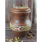 59-058 Крыночка с крышкой Оливия  1л; высота - 23см, ширина - 14см, длина - 14см BL_59-058