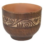 69_347.1 Пиала (Орнамент)  0,35 л. ; высота - 7,5см, ширина - 10см, длина - 10см 69-347