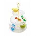 Горка 3-х ярусная( 25/21/15 см) в ПУ BL_C101233