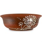 59-922 Супница (миска) дачная малая "Одуванчик" 0,7л; высота - 5см, ширина - 16см, длина - 16см BL_59-922