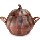 59-737 Супница керамическая "Тыква" Большая, "Гладкая серия" 4,7л.; высота - 25см, ширина - 31см, длина - 23см BL_59-737