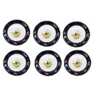 K101165.6 Набор тарелок Bekkerland высота изд. - 1,5см, Количество предметов - 6шт. Диаметр изделия - 23см. BL_K101165.6