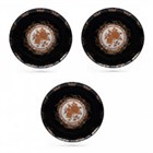 K101166.3 Набор тарелок Bekkerland "Розы" высота изд. - 4см, Количество предметов - 3шт. Диаметр изделия - 20см. BL_K101166.3