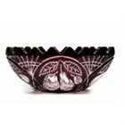 Ваза для фруктов"Schonborner" 34*17*14 см темно красная в ПУ BL_R101052