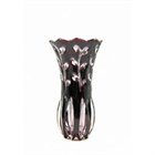 Ваза "Schonborner"19 *10.5 см темно красная в ПУ BL_R101057