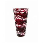 Ваза "Schonborner" 29*13 см темно красная в ПУ BL_R101184