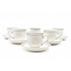 Кофейный  набор  12 пр..чашка 100 мл в ПУ BL_A101015