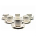 Чайный набор 12 пр.чашка 220 мл  ПУ BL_A101026
