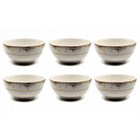 A101096.6 Набор салатников Bekkerland объем - 450 мл, Объем кувшина - 0,45л, Высота изд. - 6,5см, Количество предметов - 6шт. Диаметр изделия - 13,5см. BL_A101096.6