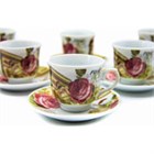 Кофейный набор  12 пр.чашка 100 мл в ПУ BL_A101149