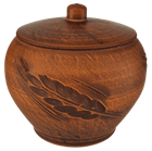 69_130 Горшок для жаркого (Колос) 1шт 0,7л высота-9см, ширина - 13см, длина - 13см (2) 69_130