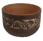 69_348.1 Кисе (Орнамент) 0,35 л. ; высота - 6,5см, ширина - 10см, длина - 10см 69-348