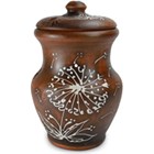 59-811 Крынка с крышкой "Одуванчик" 1л.; высота - 21см, ширина - 12см, длина - 12см BL_59-811