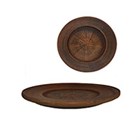 69_025.1Ш Тарелка  (Гладь)  1шт высота-2см, ширина - 19см, длина - 19см 69-025