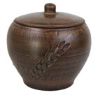 69_130.1 Горшок для жаркого (Колос) 1шт 0,7л высота-9см, ширина - 13см, длина - 13см 69-130