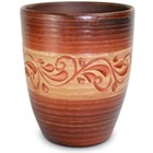 59-756 Стакан "Ангоб", вальцовка 0,4л; высота - 10см, ширина - 7см, длина - 7см BL_59-756